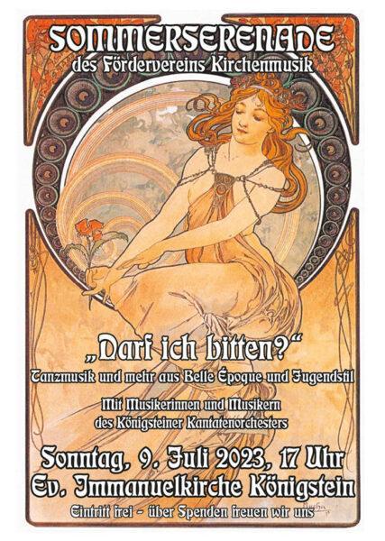 Sommersenerade Juli 2023 der Immanuel-Gemeinde