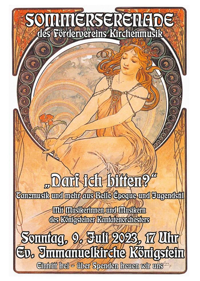 Sommersenerade Juli 2023 der Immanuel-Gemeinde