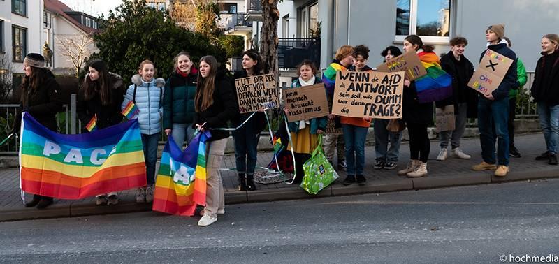 Demonstration Demokratie der Immanuel-Gemeinde