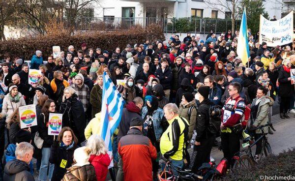 Demonstration Demokratie der Immanuel-Gemeinde