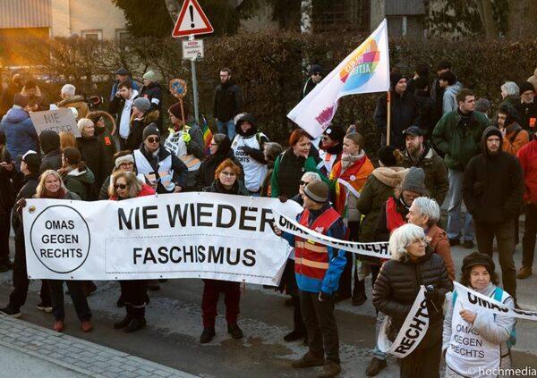 Demonstration Demokratie der Immanuel-Gemeinde