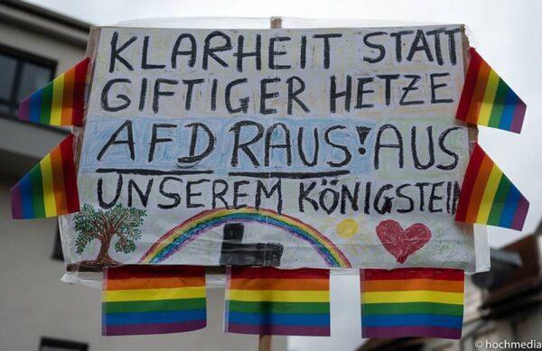 Demonstration Demokratie der Immanuel-Gemeinde