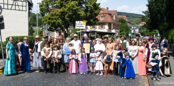 Burgfestumzug 2023 der Immanuel-Gemeinde